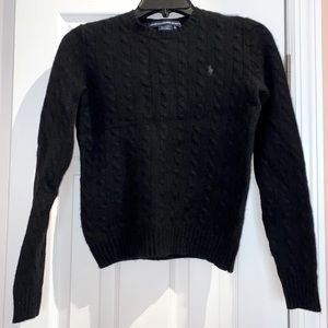 Ralph Lauren Cable Knit Wool & Cashmere Sweater